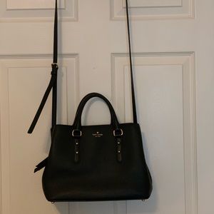 Larchmont Avenue evangelie leather satchel